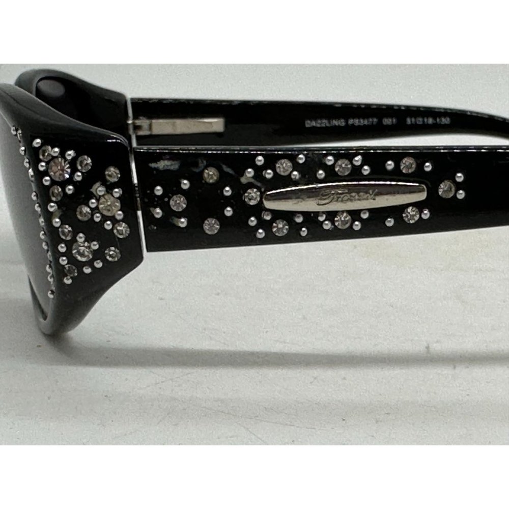 Fossil Black Sunglasses Shades Cat. No. 3 Dazzling PS3477 001 51 189-130 Crystal - Picture 6 of 10